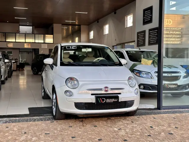 Carro Fiat 500 2012 Cult Dualogic 1.4 8V