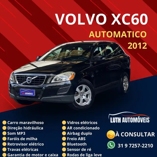 Carro Volvo XC60 2012 2.0 T5 Dynamic