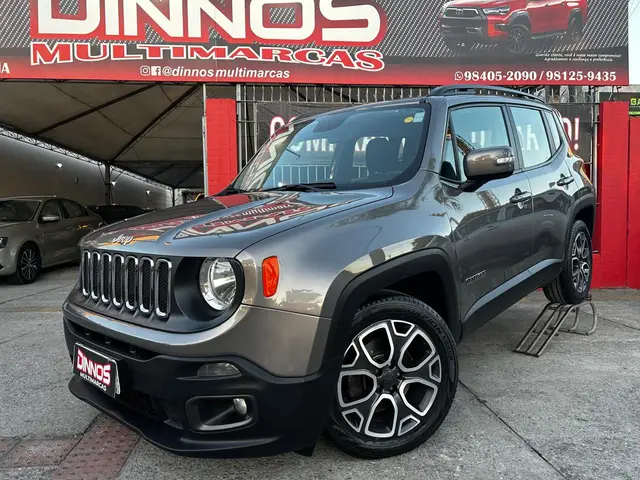 Carro Jeep Renegade 2018 Longitude Teto 1.8 (Aut) (Flex)