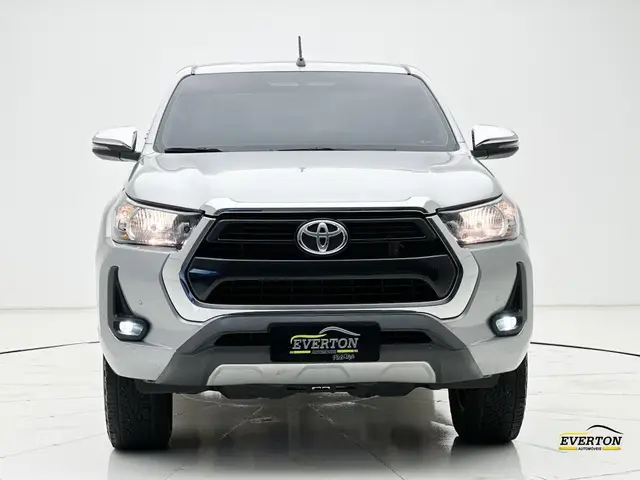 Carro Toyota Hilux Cabine Dupla 2021 SRV 2.7 CD 4x2 (Flex) (Aut)