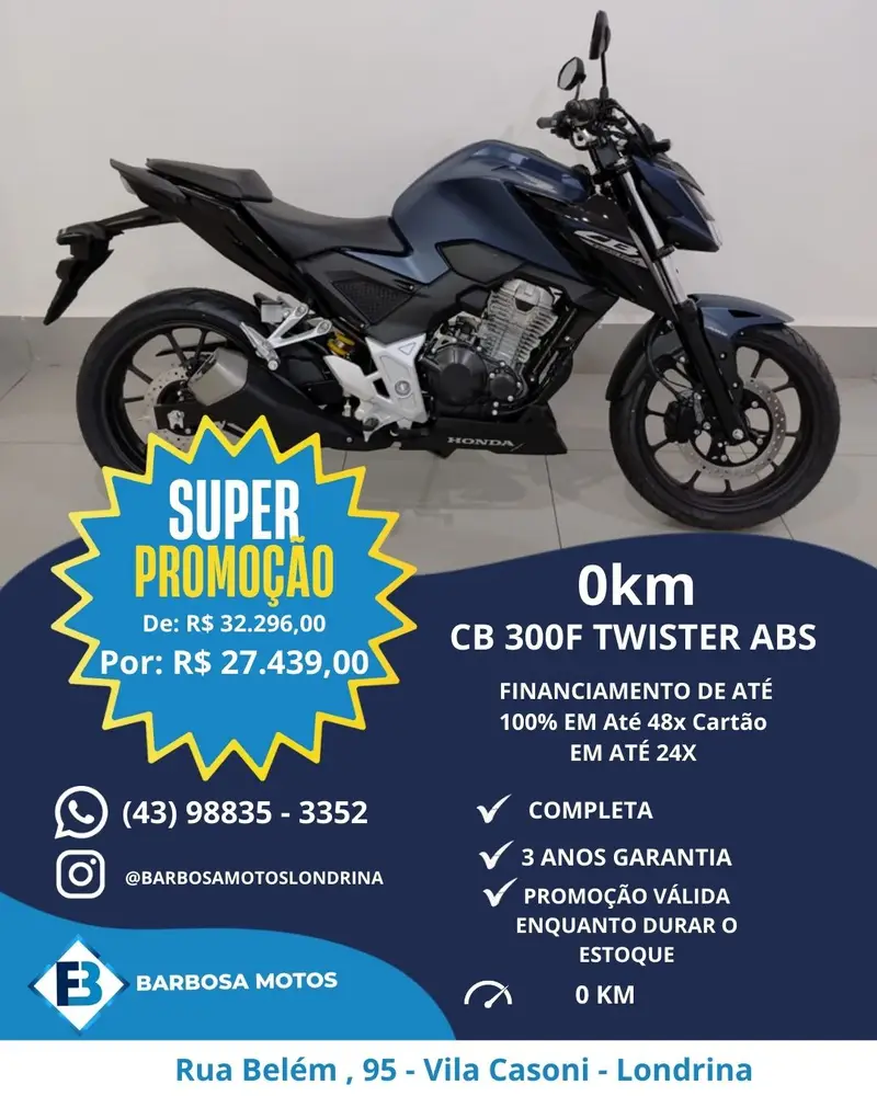 Honda CB 300F Twister (ABS)