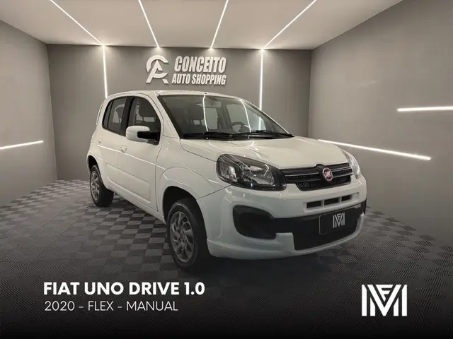 Carro Fiat Uno 2020 Drive 1.0 Firefly (Flex)