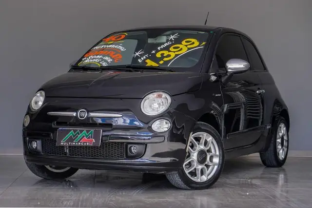 Carro Fiat 500 2010 Sport 1.4 16V (Dualogic)