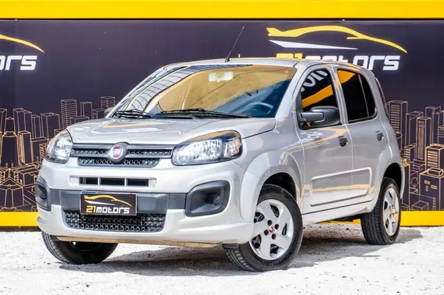 Carro Fiat Uno 2021 Attractive 1.0