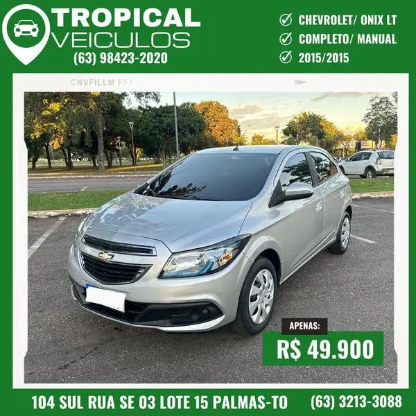 Carro Chevrolet Onix 2015 1.4 Effect SPE/4
