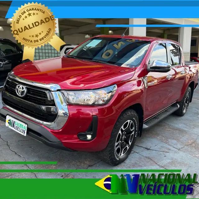 Carro Toyota Hilux Cabine Dupla 2021 SRV 2.8 TDI CD 4x4 (Aut)