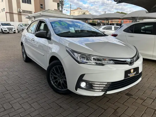 Carro Toyota Corolla 2018 1.8 Dual VVT GLi Multi-Drive (Flex)