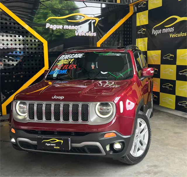 Carro Jeep Renegade 2021 Longitude 1.8 4x2 (Aut) (Flex)