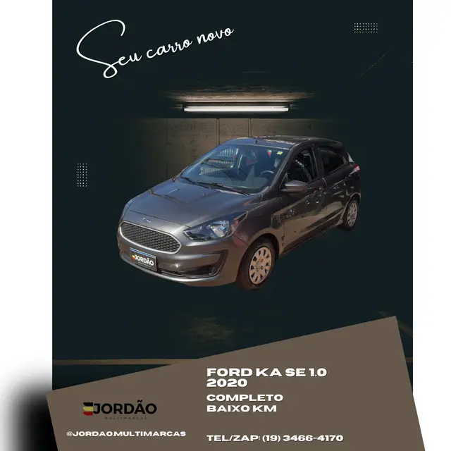 Carro Ford Ka 2020 1.0 SE (Flex)