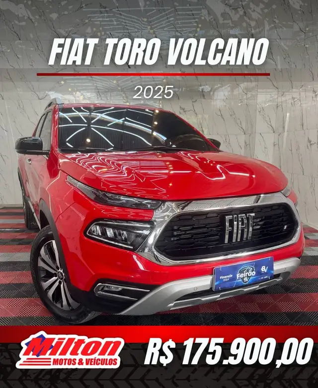 Carro Fiat Toro 2025 Volcano 2.0