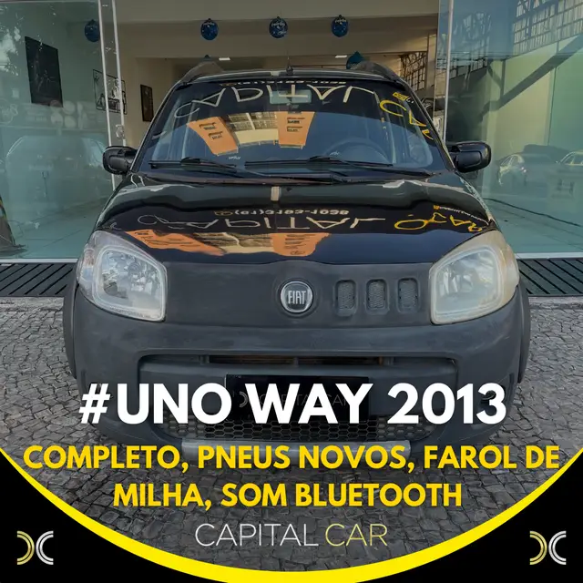 Carro Fiat Uno 2013 Way 1.0 8V (Flex) 4p