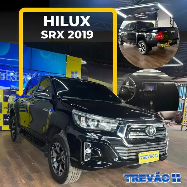 Carro Toyota Hilux Cabine Dupla 2019 Hilux 2.7 SR CD 4x2 (Flex)