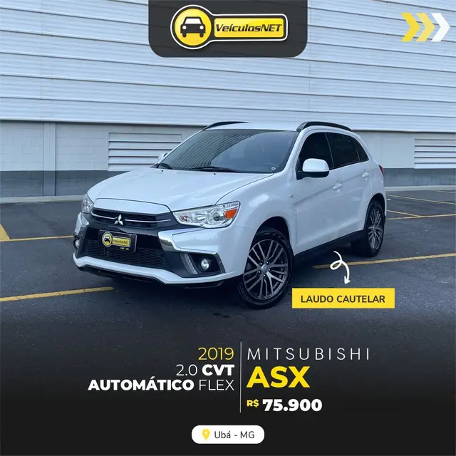 Carro Mitsubishi ASX 2019 2.0 CVT