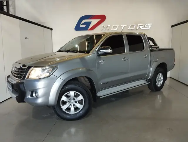 Carro Toyota Hilux Cabine Dupla 2015 Hilux 2.7 SRV CD 4x2 (Flex) (Aut)