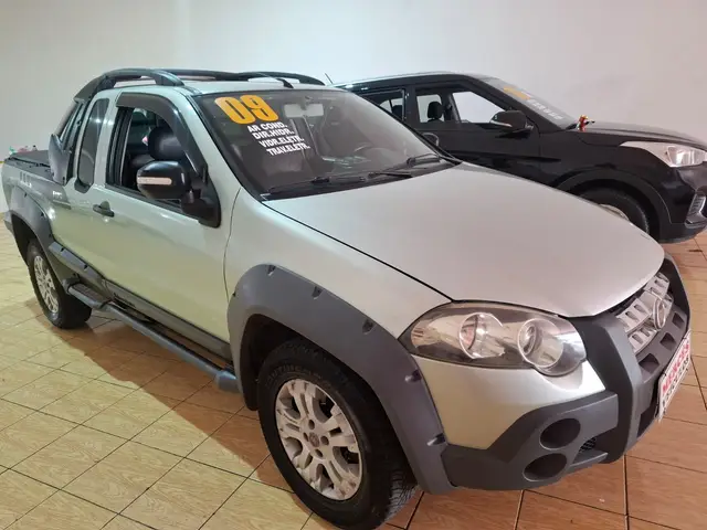 Carro Fiat Strada 2009 Adventure 1.8 8V (Flex) (Cabine Dupla)
