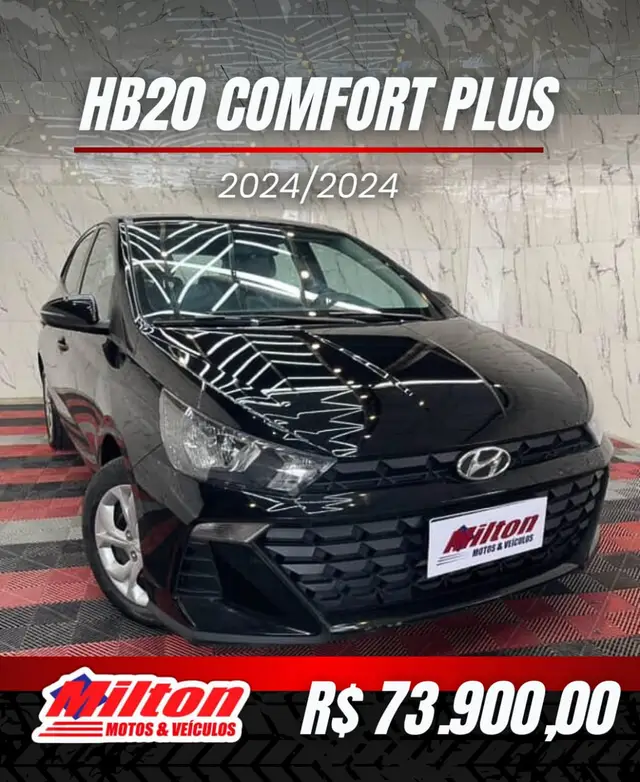 Carro Hyundai HB20 2024 Comfort 1.0 (Flex)