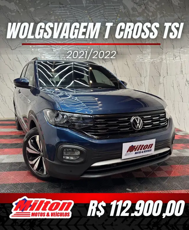 Carro Volkswagen T-Cross 2022 1.0 200 TSI Comfortline (Aut) (Flex)