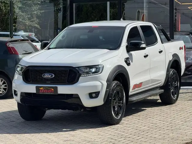 Carro Ford Ranger Cabine Dupla 2023 Black 2.2 Turbodiesel 4x2 (Aut)