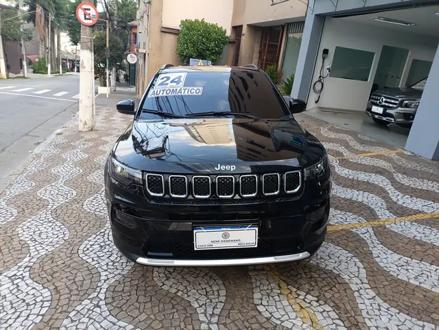 Carro Jeep Compass 2024 Longitude 1.3 T270 (Aut) (Flex)