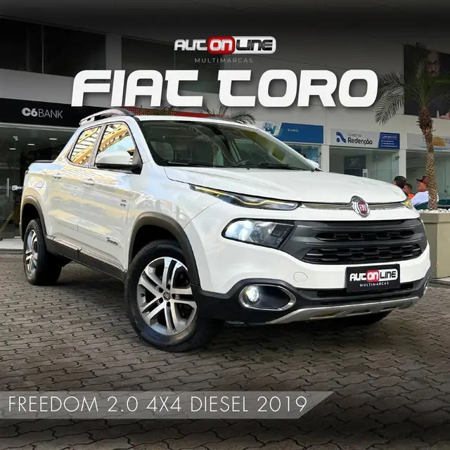 Carro Fiat Toro 2019 2.0 TDI Freedom Auto 4WD (Diesel)