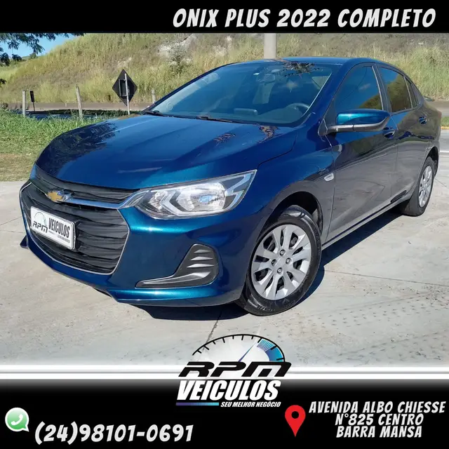 Carro Chevrolet Onix Plus 2022 1.0 LT (Flex)