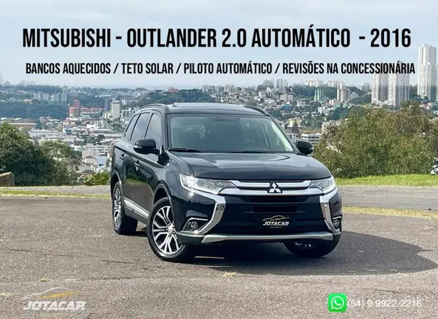 Carro Mitsubishi Outlander 2016 2.0 16V CVT