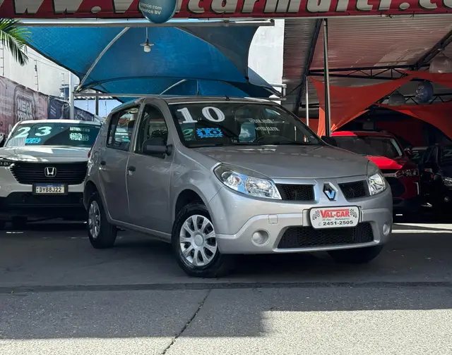 Carro Renault Sandero 2010 Authentique 1.0