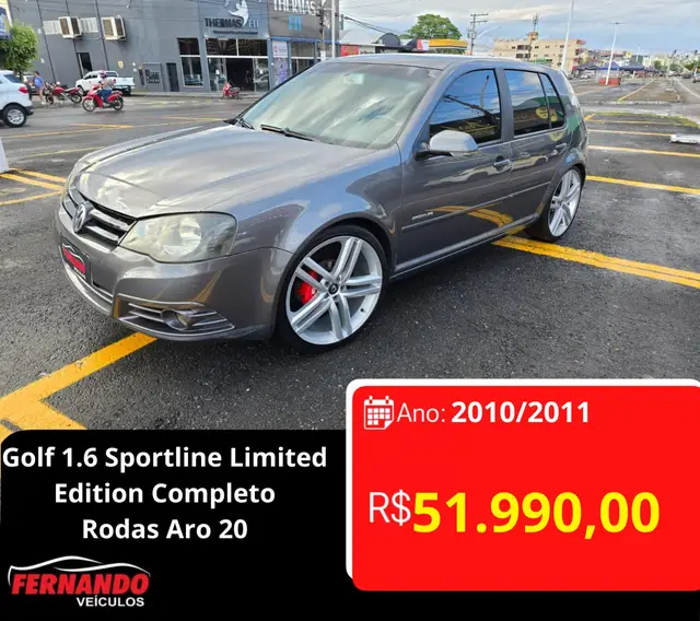 Carro Volkswagen Golf 2011 Sportline 1.6 VHT Ltd Edition