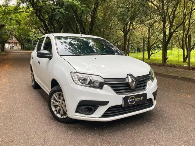 Carro Renault Sandero 2020 Life 1.0 12V SCe (Flex)