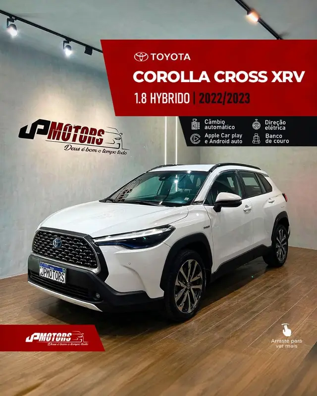 Carro Toyota Corolla Cross 2023 XRV Hybrid 1.8 (flex) (Aut)