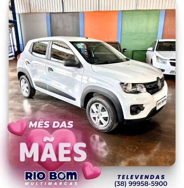 Carro Renault Kwid 2022 Zen 1.0 12v SCe (Flex)