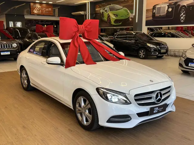 Carro Mercedes-Benz Classe C 2015 C 180 Avantgarde 1.6