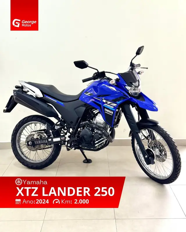 Carro Yamaha XTZ 250 Lander 2024 ABS
