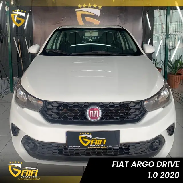 Carro Fiat Argo 2020 Drive 1.0 Firefly (Flex)
