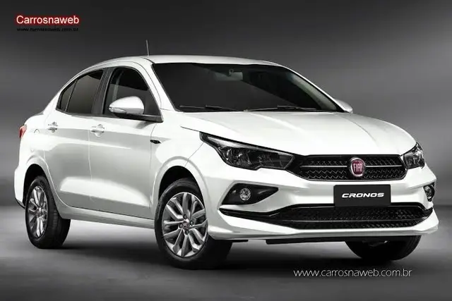 Carro Fiat Cronos 2020 1.3 Drive Firefly (Flex)