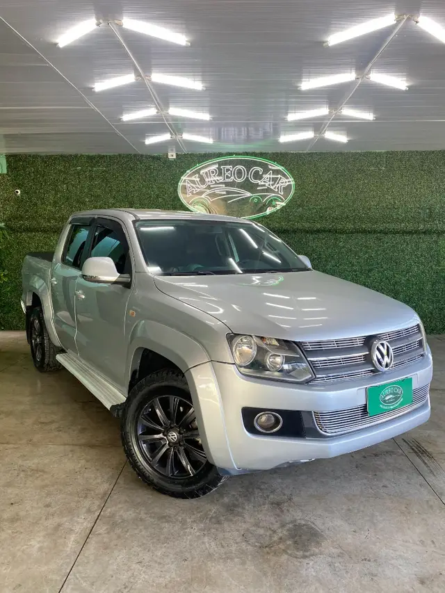Carro Volkswagen Amarok 2012 2.0 CD 4x4 TDi Highline (Aut)