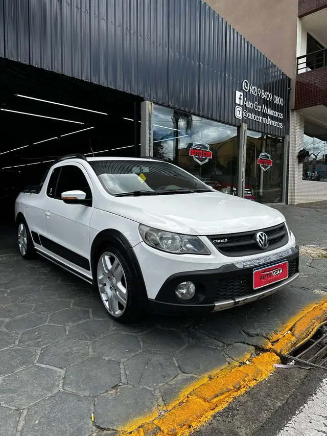 Carro Volkswagen Saveiro 2012 Cross 1.6 (Flex) (cab. estendida)