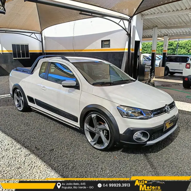 Carro Volkswagen Saveiro 2014 Cross 1.6 (Flex) (cab. estendida)
