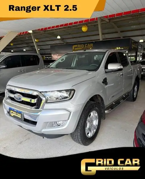 Carro Ford Ranger Cabine Dupla 2017 Ranger 2.5 XLT CD (Flex)
