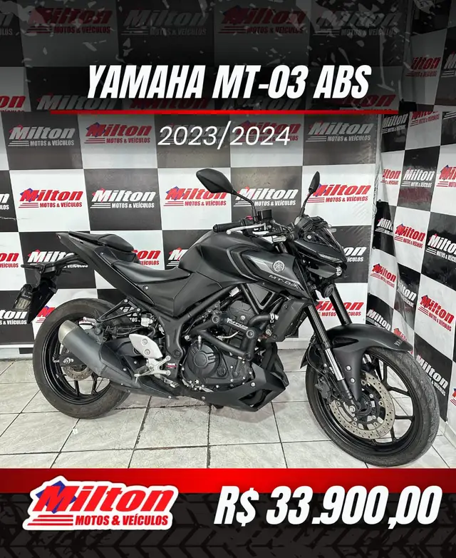 Carro Yamaha MT-03 2024 ABS