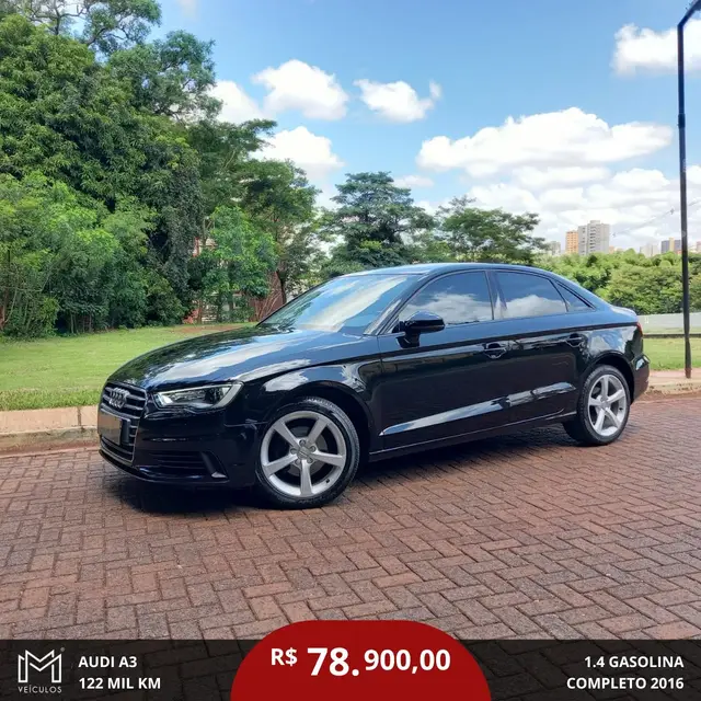 Carro Audi A3 2016 1.4 TFSI Attraction S Tronic