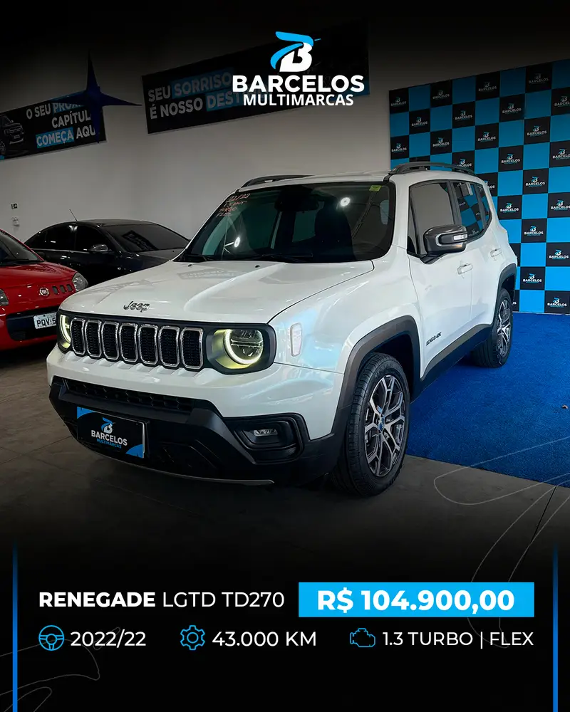 Jeep Renegade Longitude 1.3 Turbo 4x2