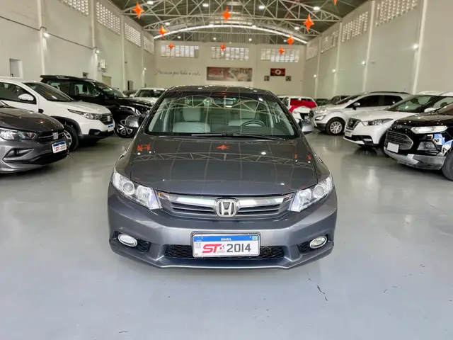 Carro Honda Civic 2014 New  LXS 1.8 16V i-VTEC (Flex)