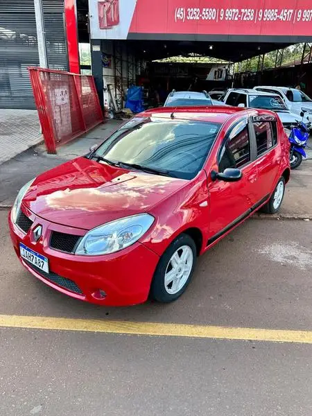 Carro Renault Sandero 2009 Privilège 1.6 8V Hi-Torque (flex)