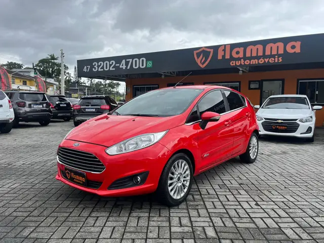 Carro Ford New Fiesta Hatch 2016 New Fiesta Titanium 1.6 16V PowerShift