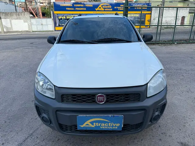 Carro Fiat Strada 2018 Hard Working 1.4 (Flex) (Cabine Simples)