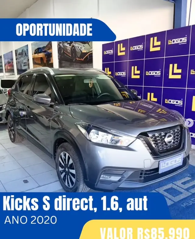 Carro Nissan Kicks 2020 1.6 UCL CVT (Flex)