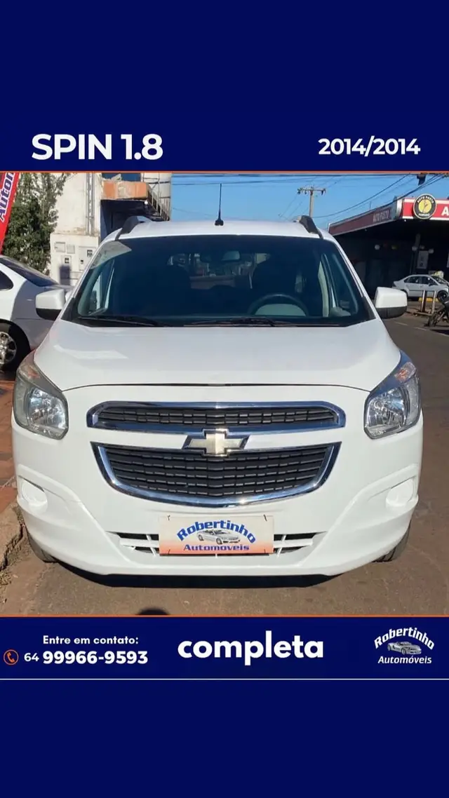 Carro Chevrolet Spin 2014 LT 5S 1.8 (Aut) (Flex)