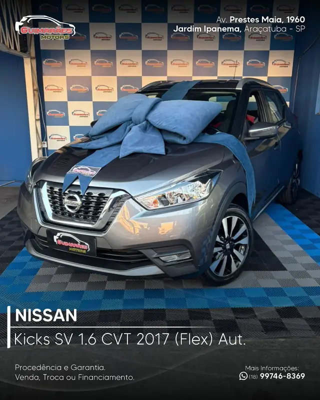 Carro Nissan Kicks 2017 1.6 SV Limited CVT (Flex)