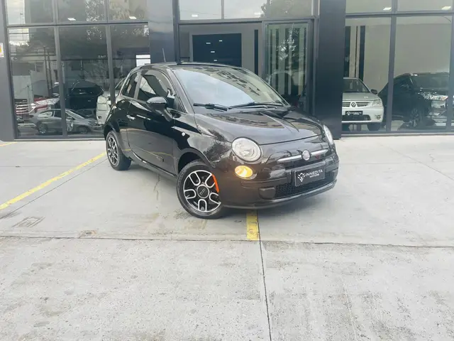 Carro Fiat 500 2012 Cult Dualogic 1.4 8V